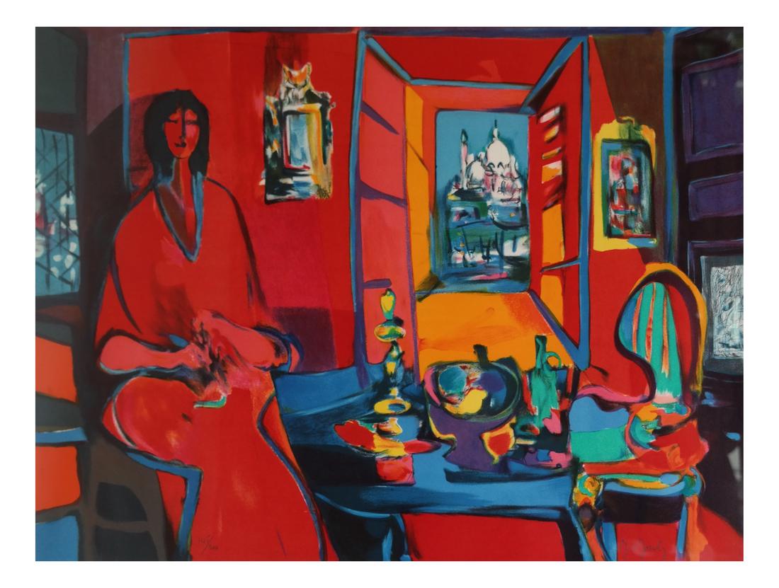 Marcel Mouly, Fauvist-Style Litho (1 of 6)