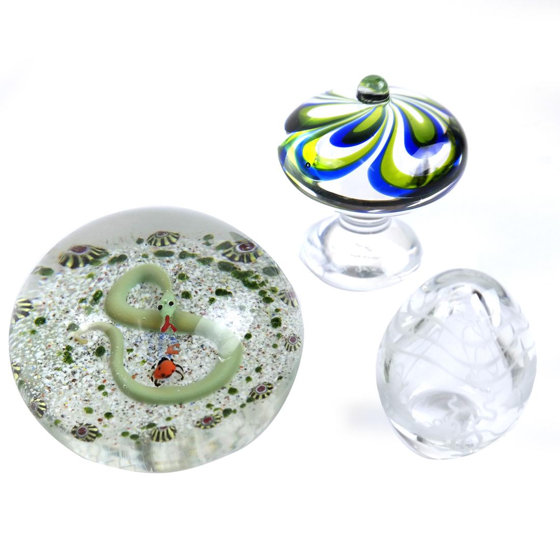 Three Paperweights (1 of 9)