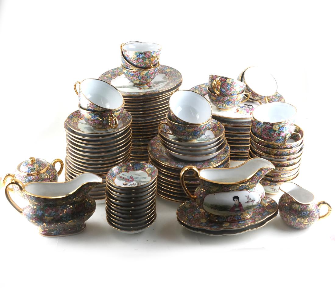 Chinese Partial Tea & Dessert Service (1 of 10)