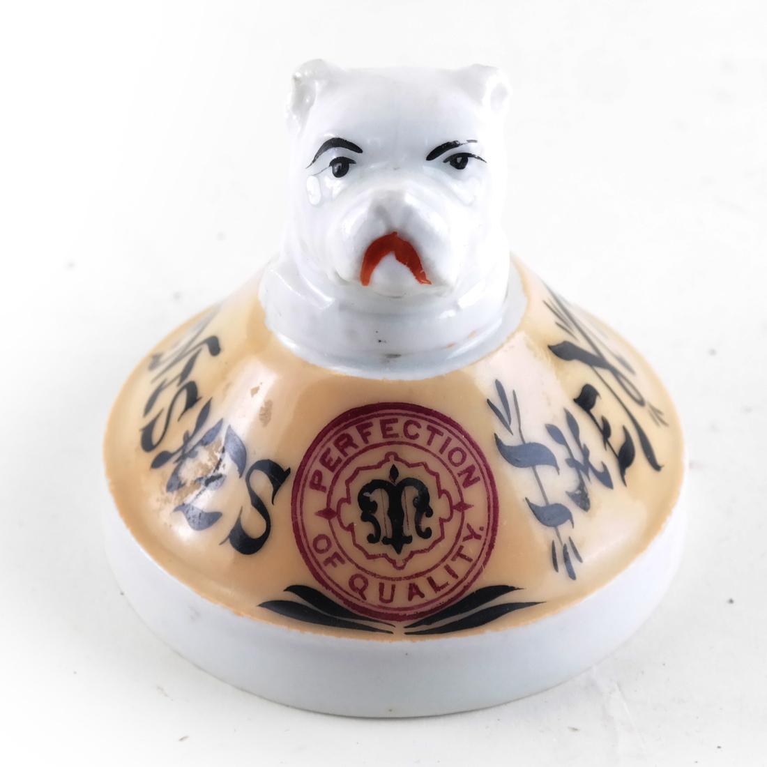Union Porcelain Works, Bulldog Paperweight (1 of 5)