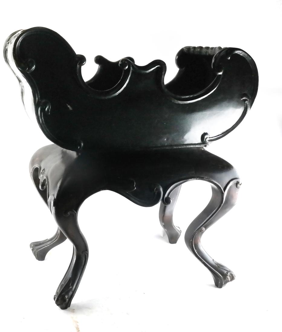 Victorian Ebonized Plant Stand (1 of 9)