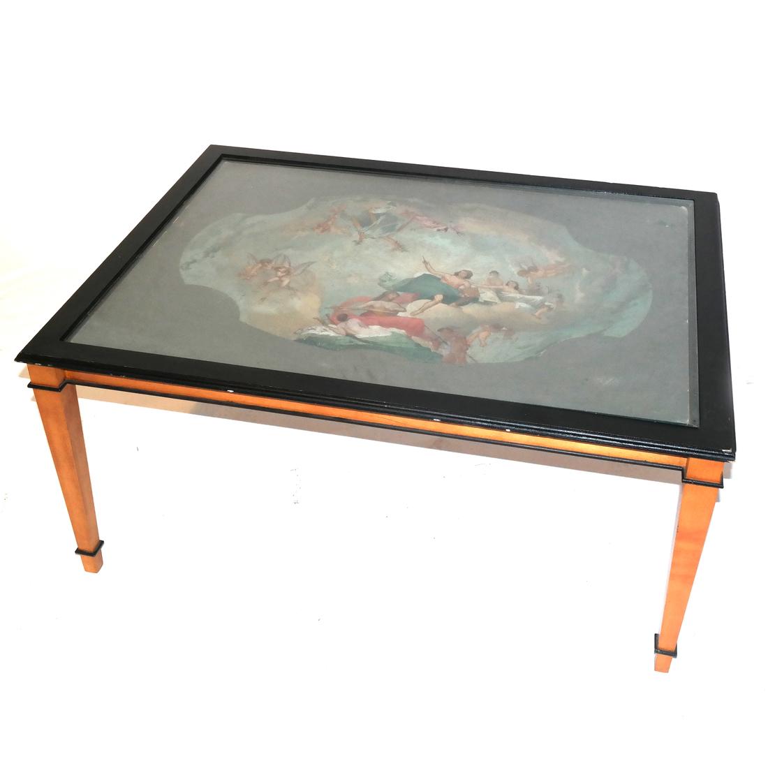 American Neoclassical-Style Low Table (1 of 5)