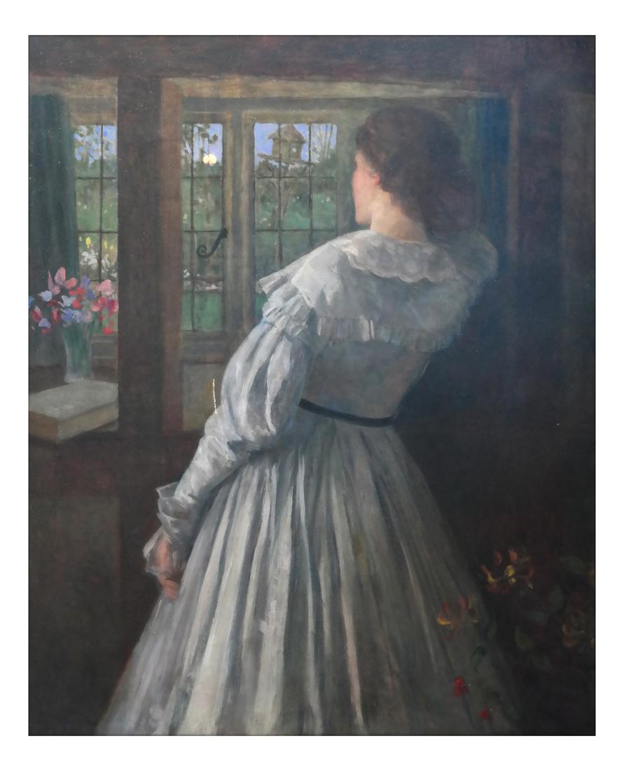 Thomas Binney Gibbs, Woman At Window - O/C (1 of 8)