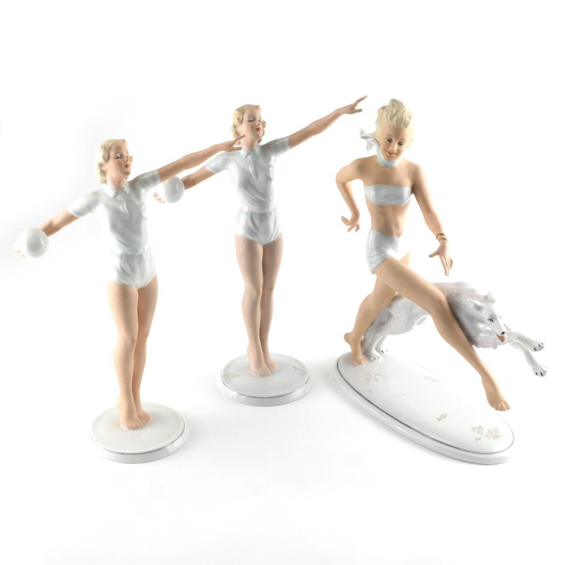Schau Bach Kunst - Three Figurines (1 of 6)