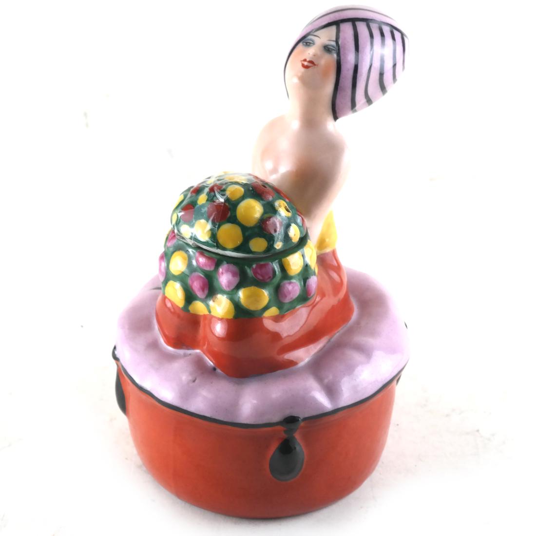 Editions Etling, Paris - Figural Pill Box (1 of 6)