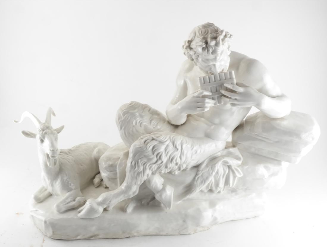Nymphenburg Porcelain Pan/Satyr (1 of 7)
