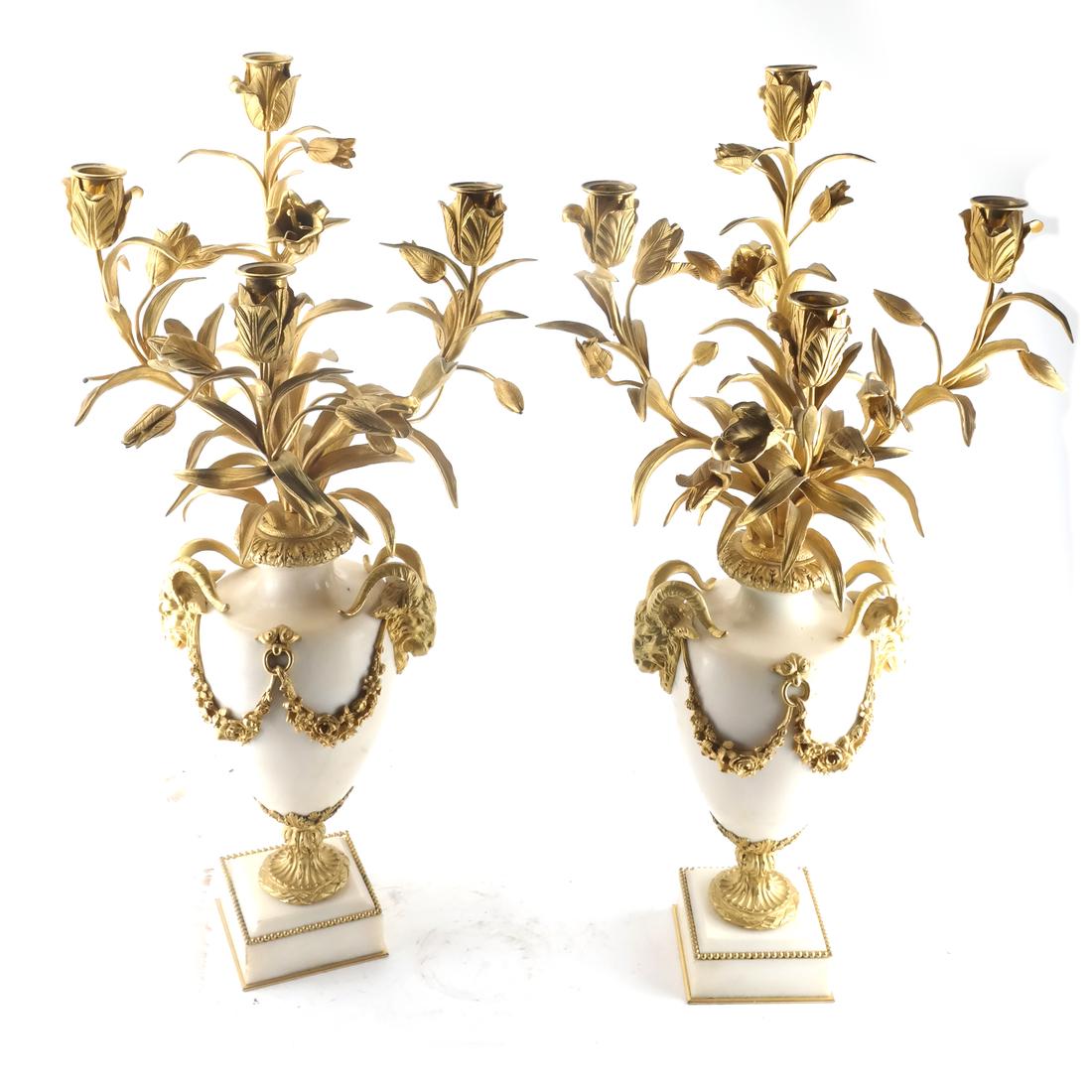 French Louis XVI-Style Candelabra (1 of 6)