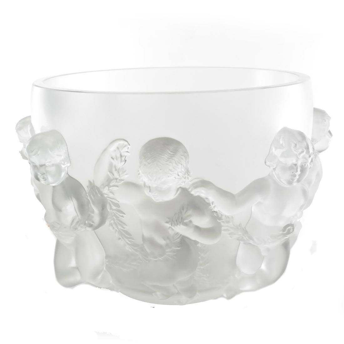 French Lalique Glass Punch Bowl (1 of 4)