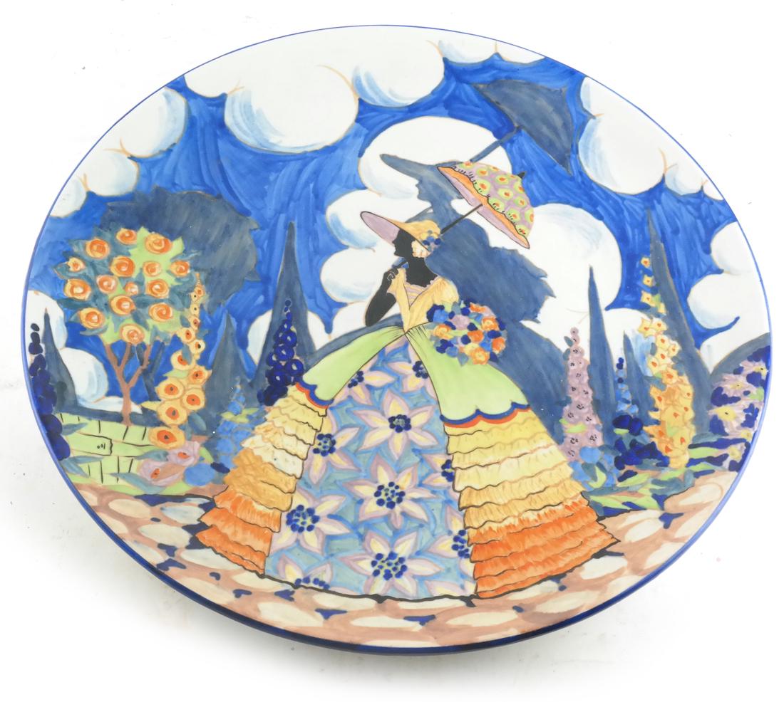 English Art Deco Carlton Ware Charger (1 of 5)