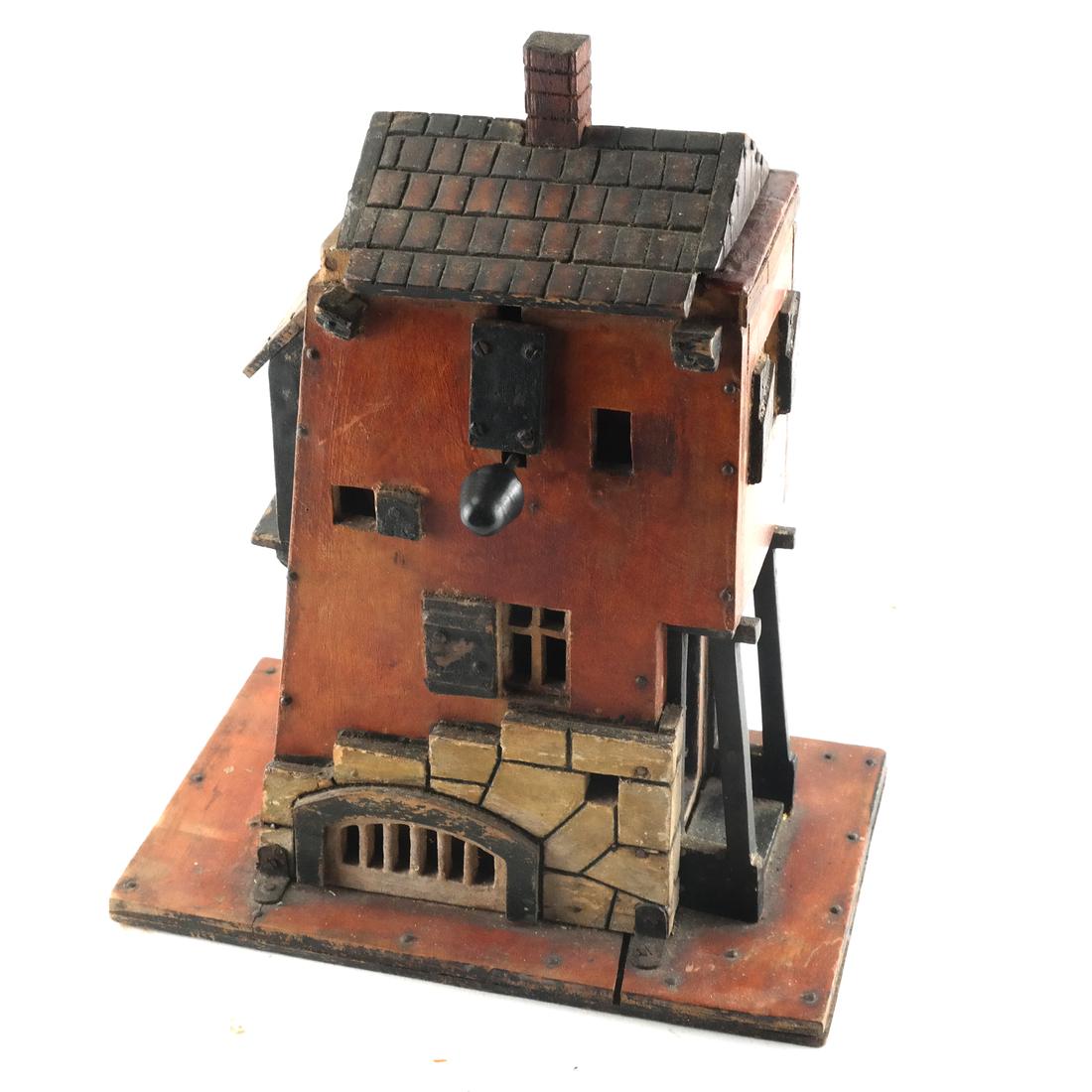 Folk Art Toy Model of a Watermill (1 of 4)