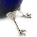Glass and Silver Plate Bird-Form Decanter - 3