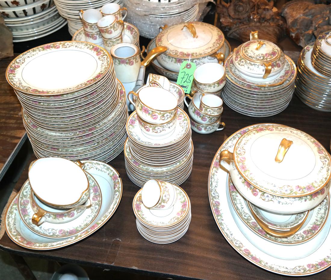 Partial Limoges, France Dinner Service (1 of 2)