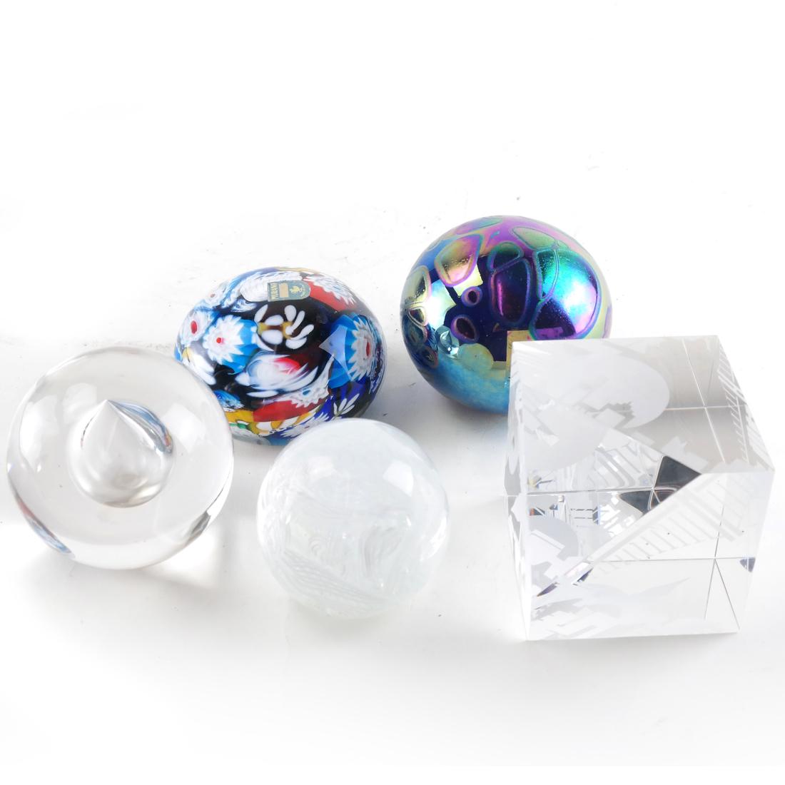 Five Paperweights (1 of 6)