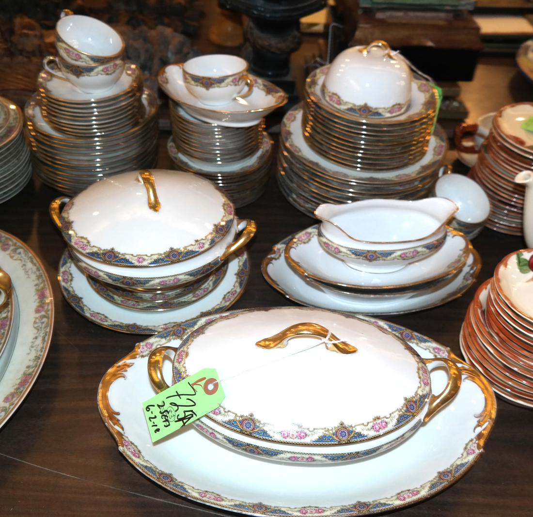 Partial Limoges, France Dinner Service (1 of 4)