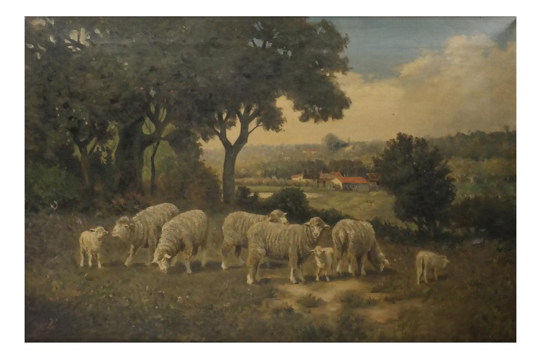 W. Pearce, Sheep Grazing (1 of 7)