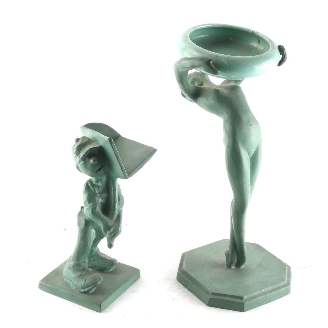 Two Art Moderne Frankart Steel Figures (1 of 7)