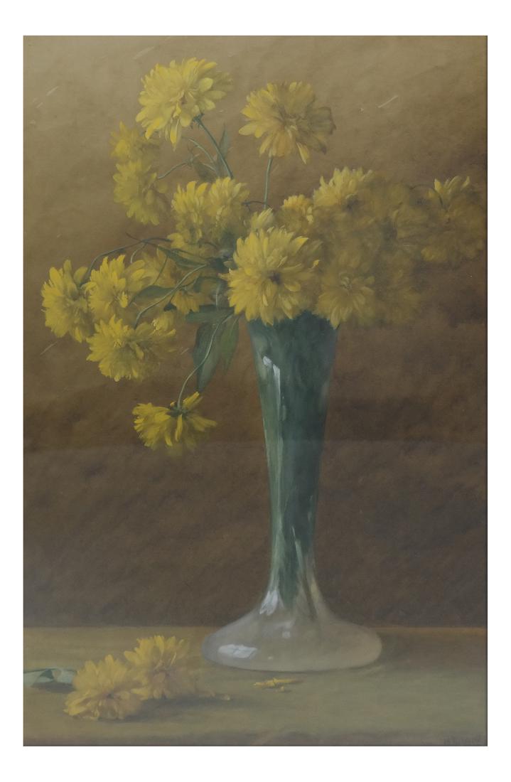 Albert R. Valentien, Still Life With Flowers (1 of 6)