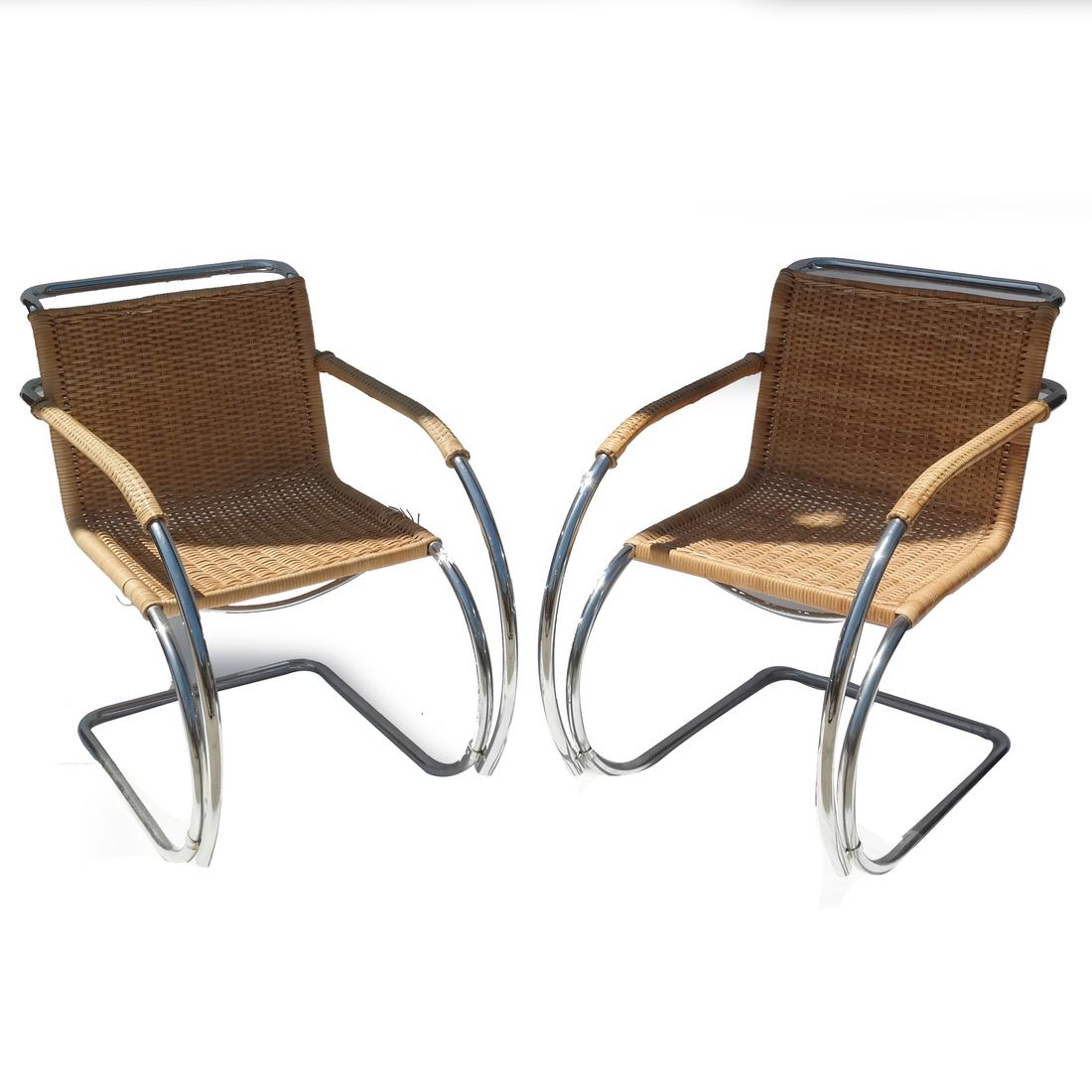Contemporary Pair of Cesca Chairs by Marcel Breuer (1 of 7)