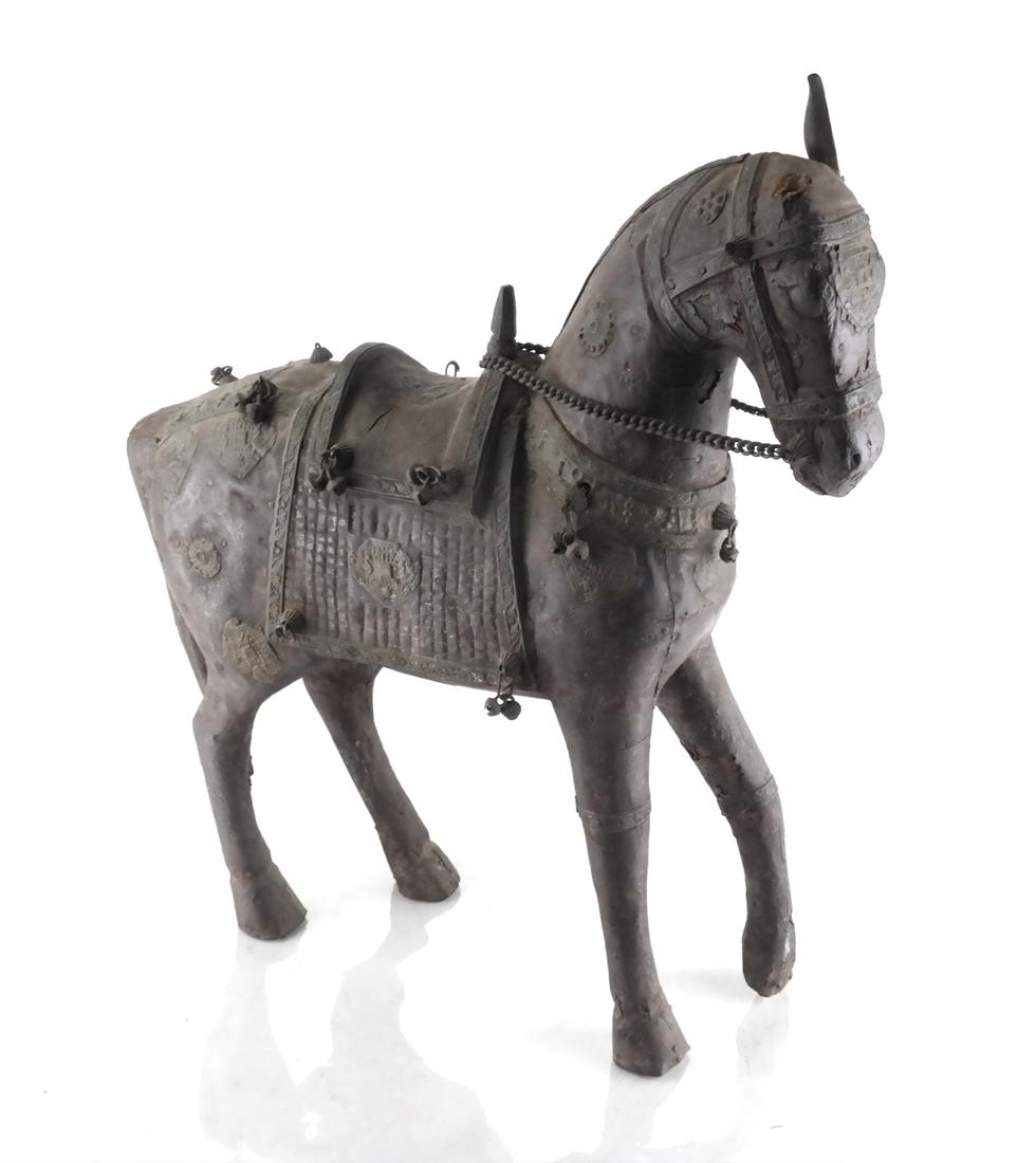 Wooden Sculpture of a Horse (1 of 6)