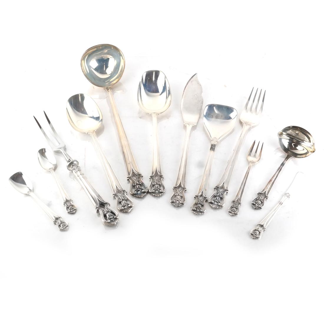 Peruvian Silver 50-pc. Flatware Service (1 of 6)