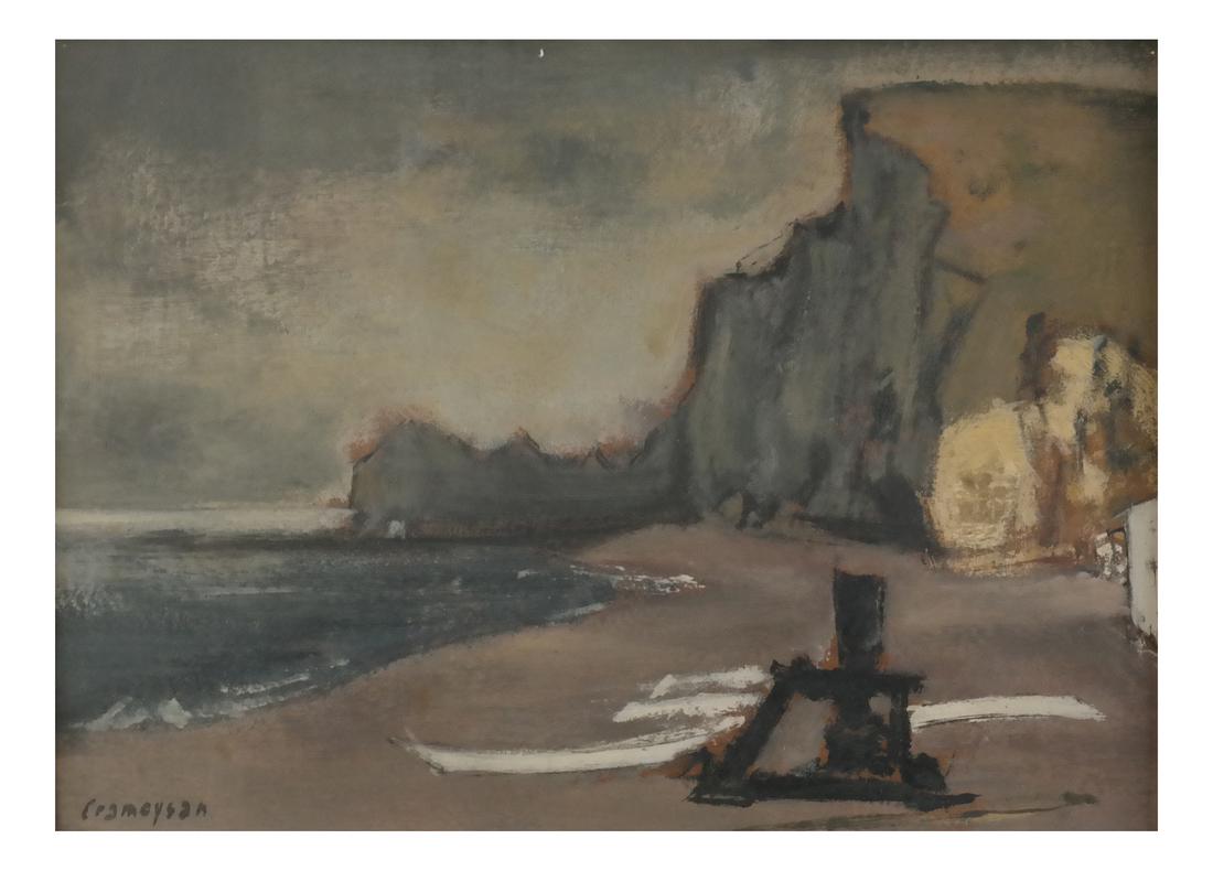 Marcel Cramoysan (Fr.) "Seascape" O/C (1 of 5)