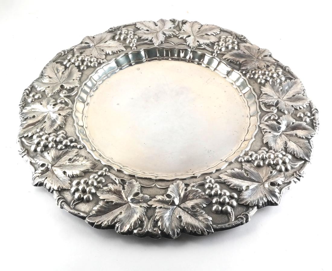 South American Sterling Silver Charger (1 of 5)