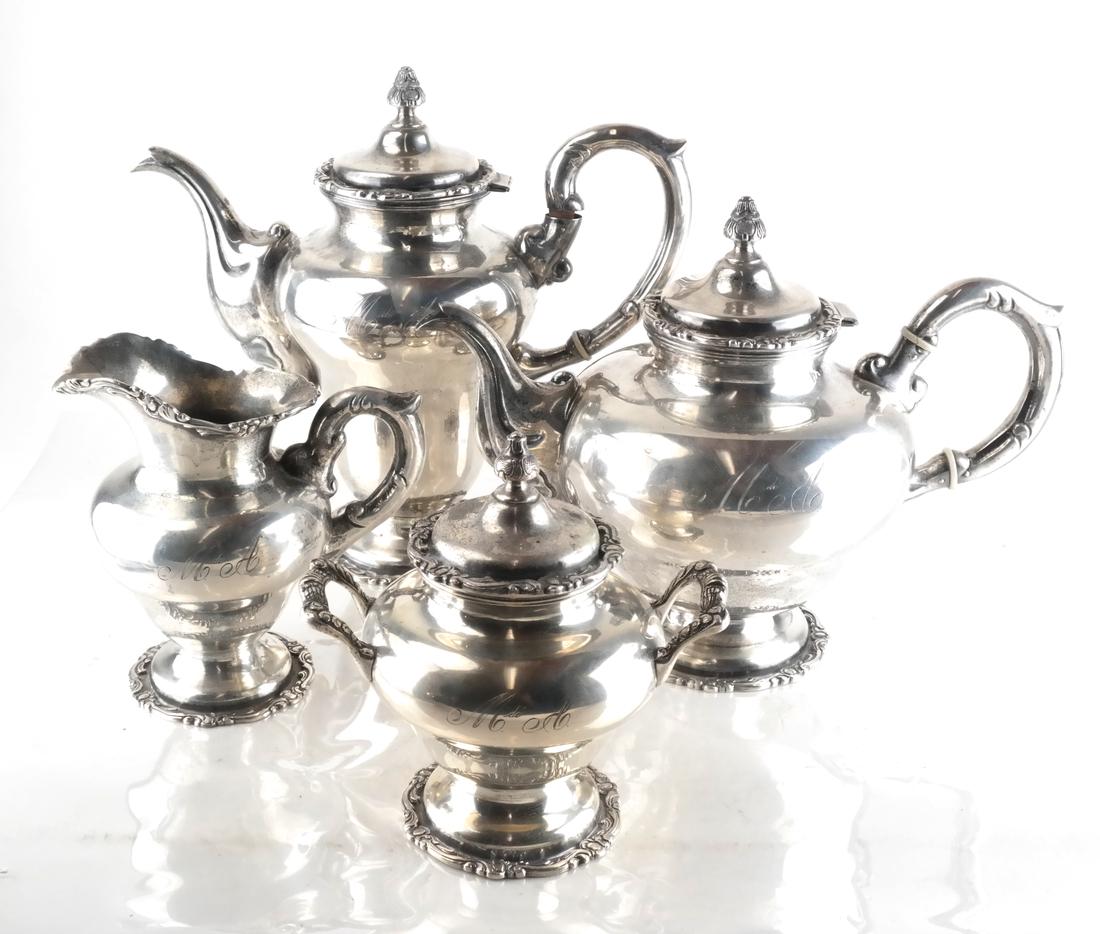 .900 Silver Tea & Coffee Service (1 of 7)