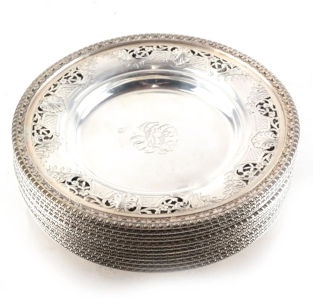 12 Black, Starr & Frost Sterling Dishes (1 of 6)