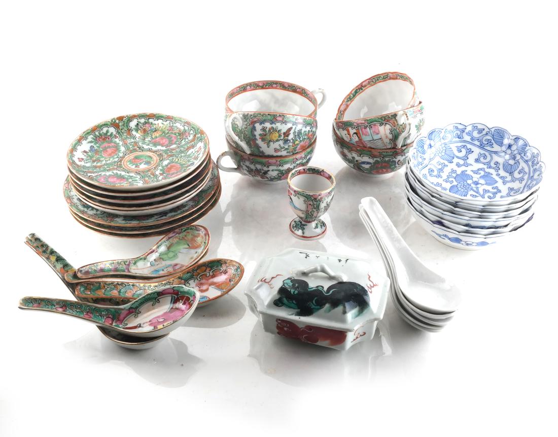 Chinese Porcelain Canton Dinnerware (1 of 6)