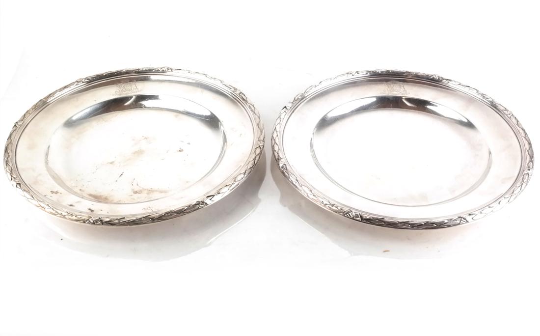 Pair of French Silver Serving Dishes (1 of 4)