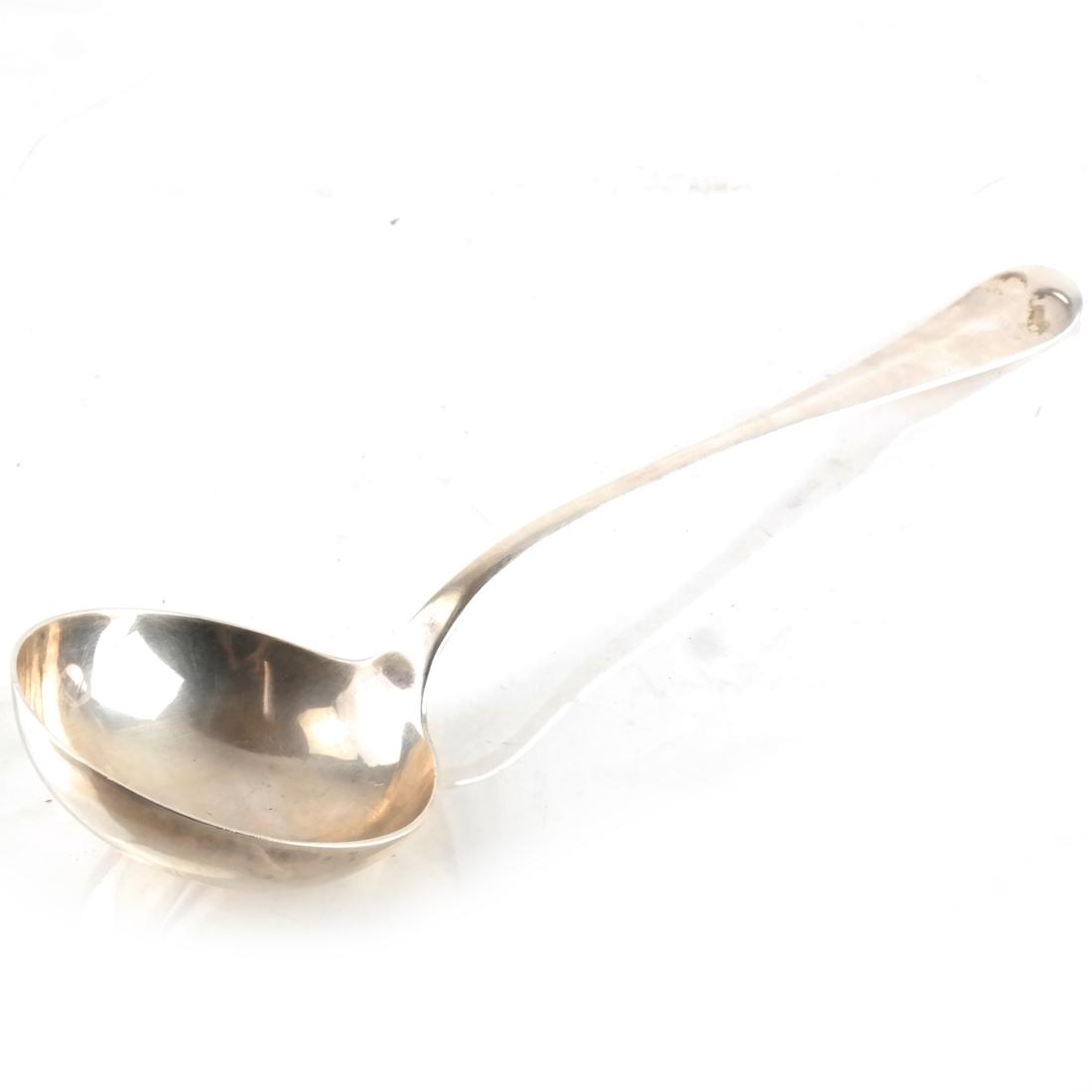 Sheffield Sterling Silver Ladle, J. Rogers (1 of 5)