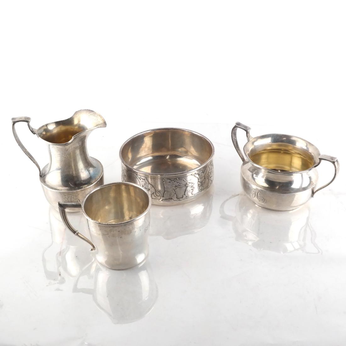 Four Sterling Silver Articles (1 of 9)