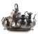 English Victorian Silver Plate Tea Set