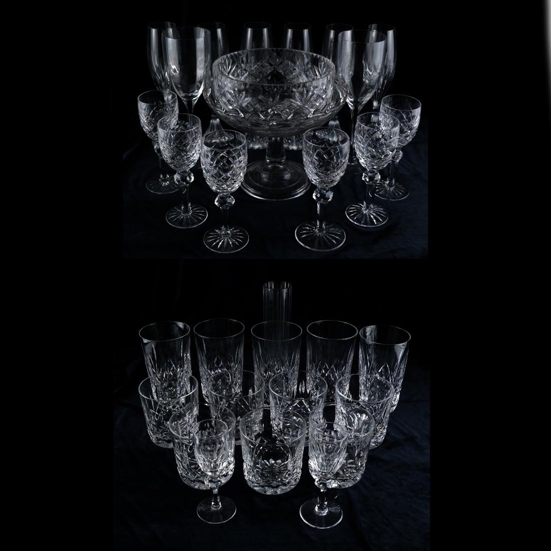 Waterford, Baccarat - Glasses, Vase (1 of 3)