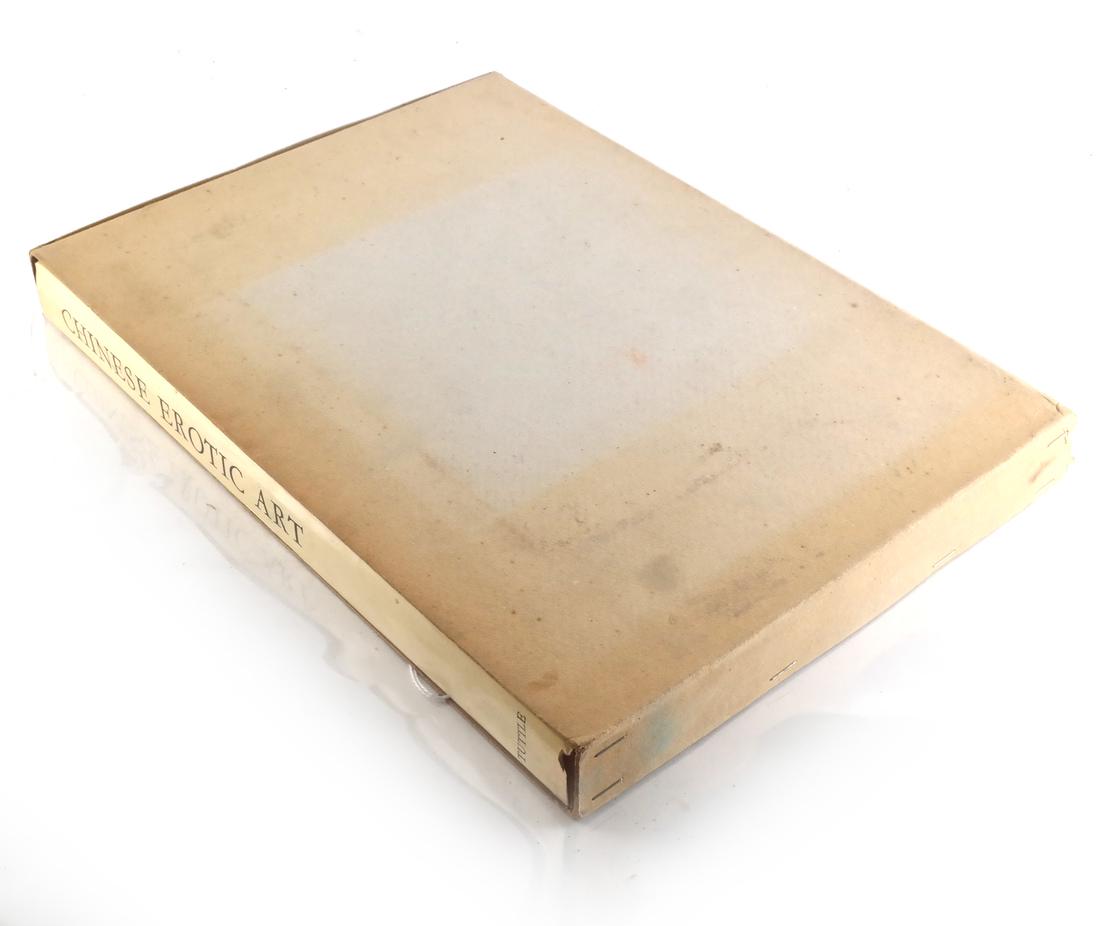 Books: Beardley, Michel - Chinese Art: Books on Chinese erotic art. Charles E. Tuttle, Rutland, VT, 1969 as released. In original grey case.