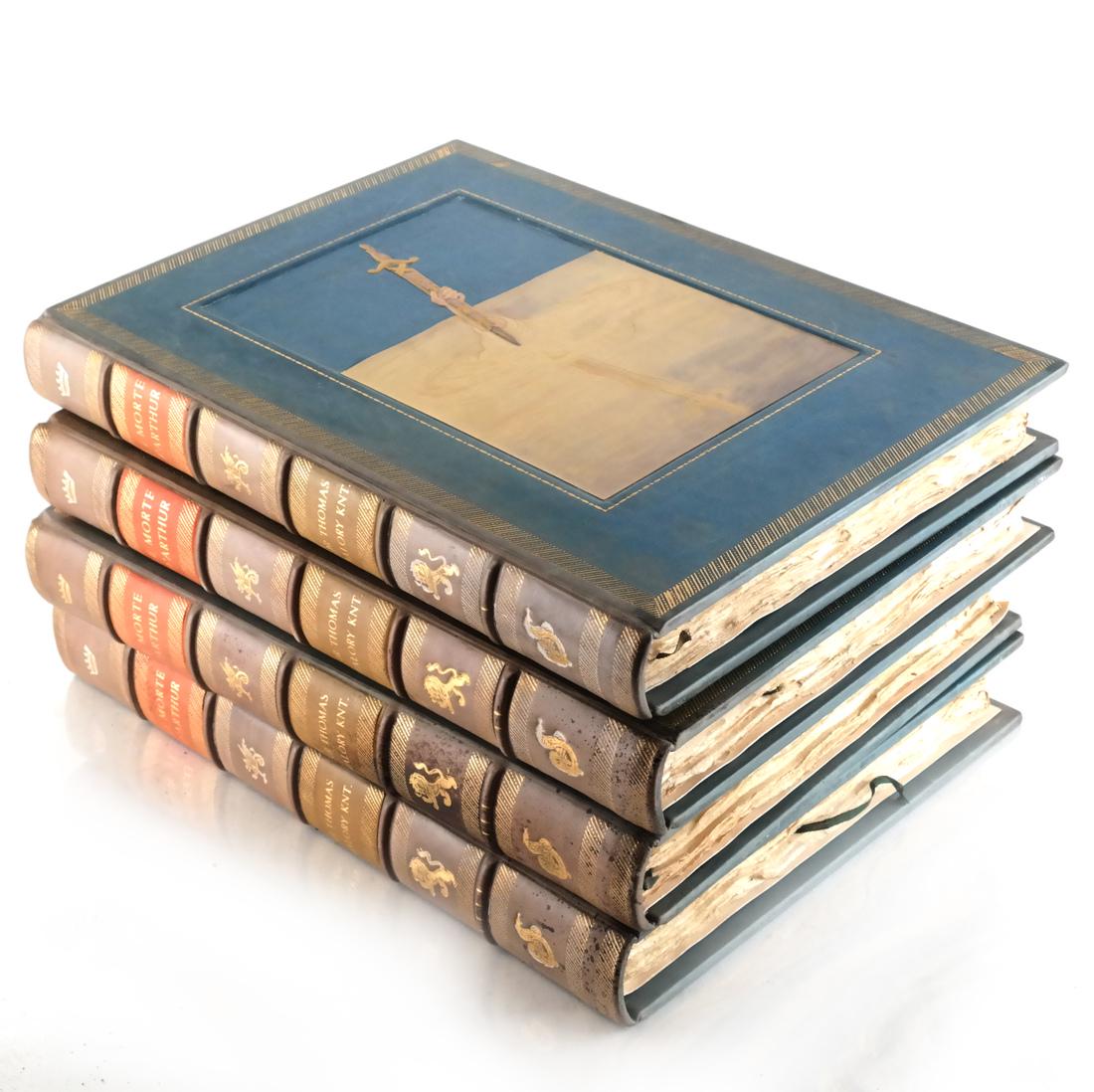 Four Books: Malory, Le Morte d'Arthur (1 of 10)