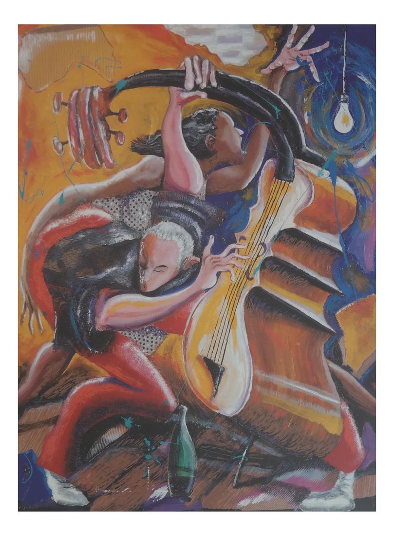 Marcus Glen - Jazz - Serigraph (1 of 5)