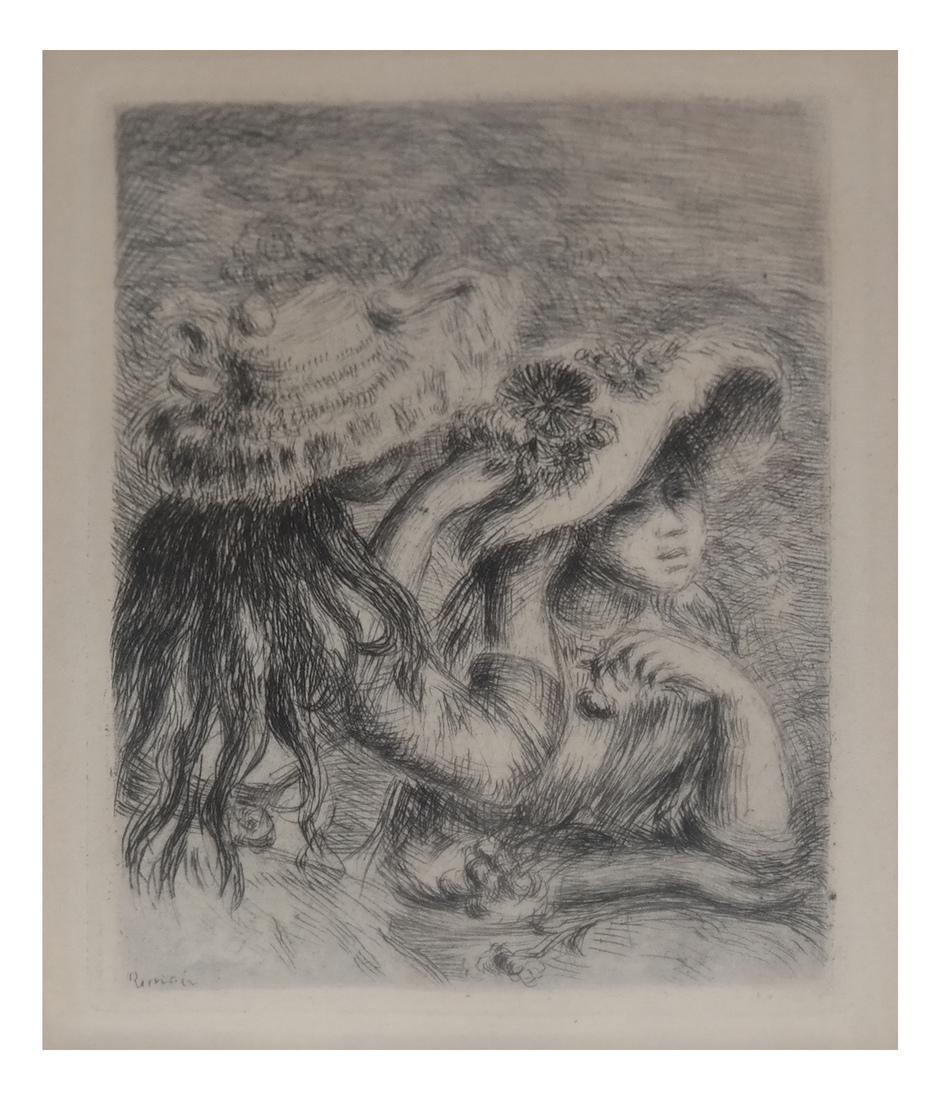 Pierre-Auguste Renoir - Etching (1 of 3)