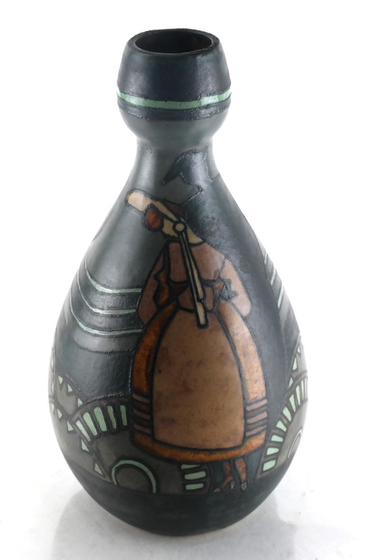 Henriot Quimper "Odetta" Vase (1 of 4)