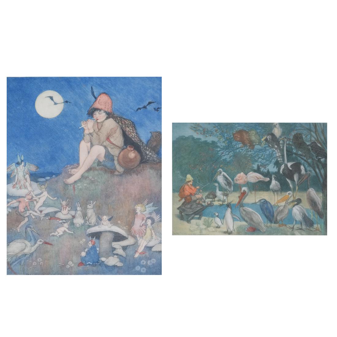 Fred Millar, Two Color Prints (1 of 5)