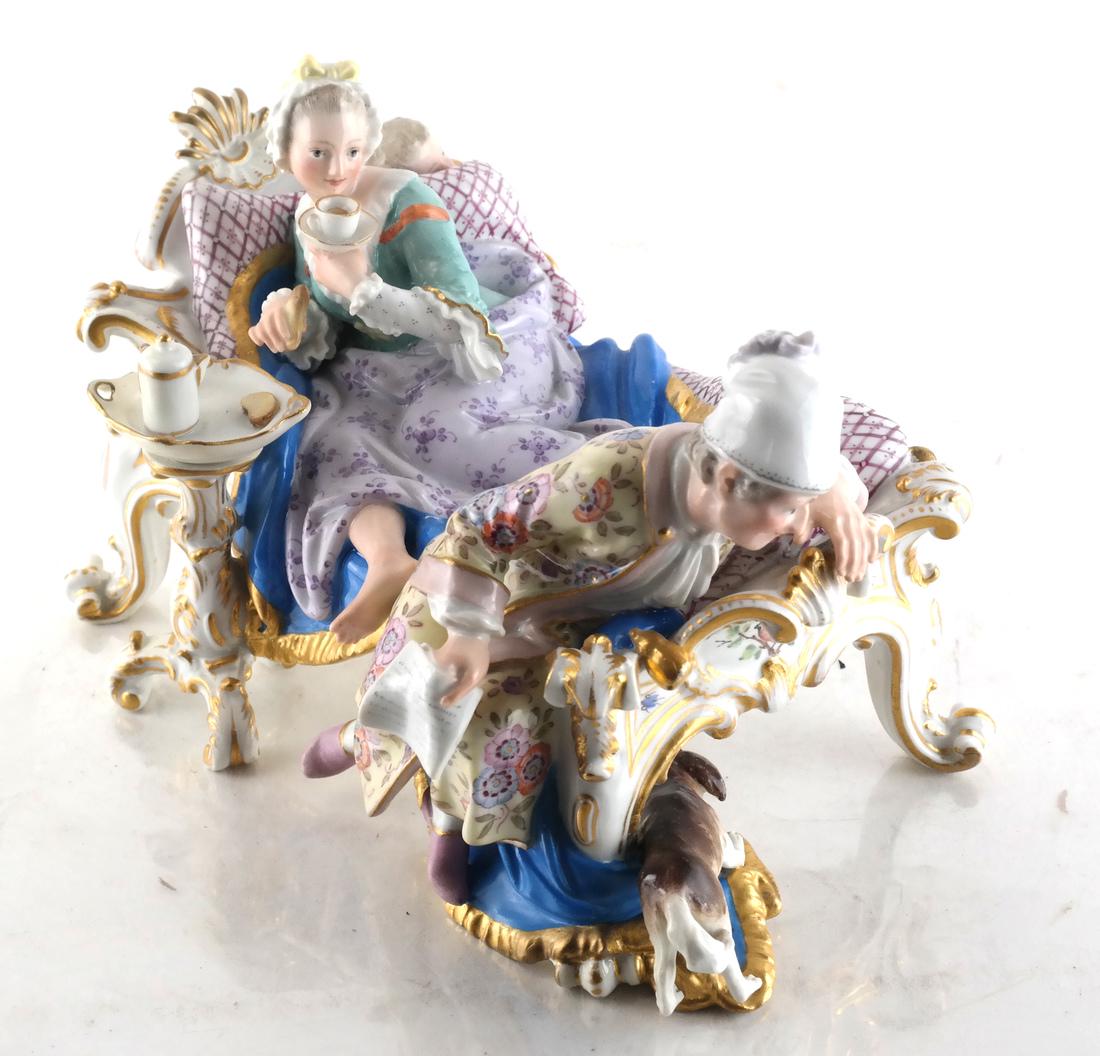 Meissen Porcelain Group (1 of 5)