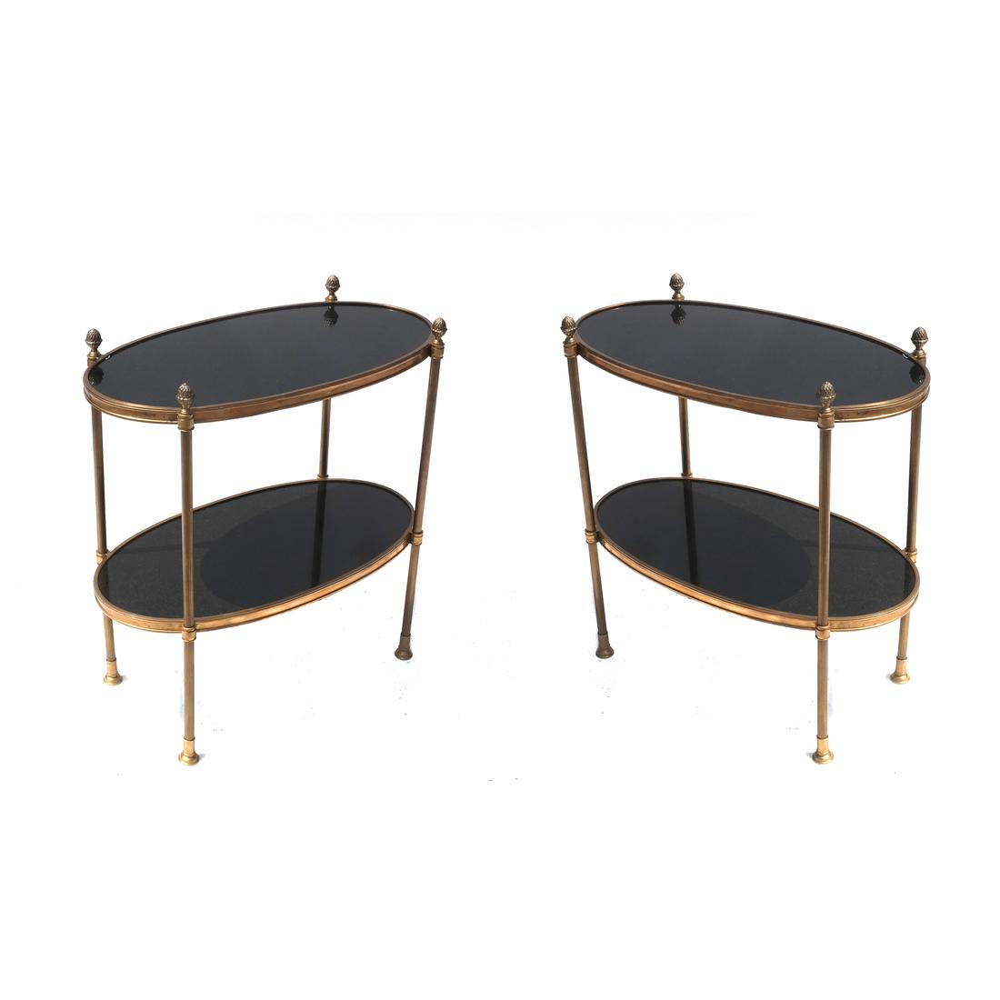Pair Directoire-Style Occasional Tables (1 of 5)