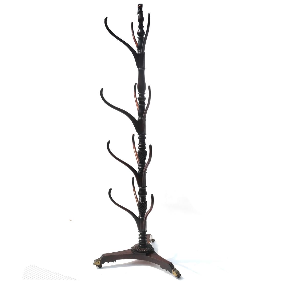 George III-Style Mahogany Hall Tree (1 of 4)