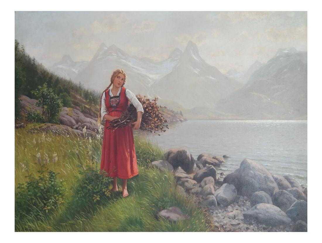 Emma Normann - Girl In A Valley - O/C (1 of 5)