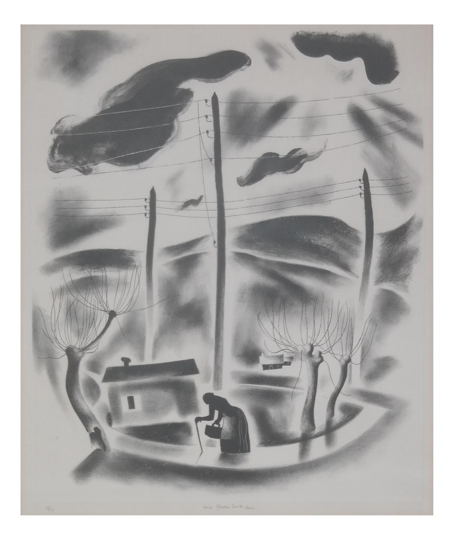 Jacob Getlar Smith, Etching Print (1 of 4)