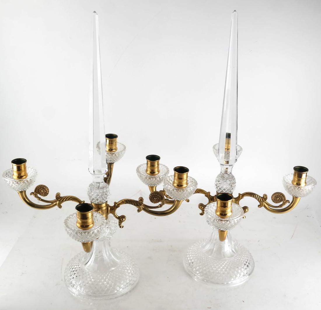 Pair French Charles X-Style Candelabrum (1 of 4)