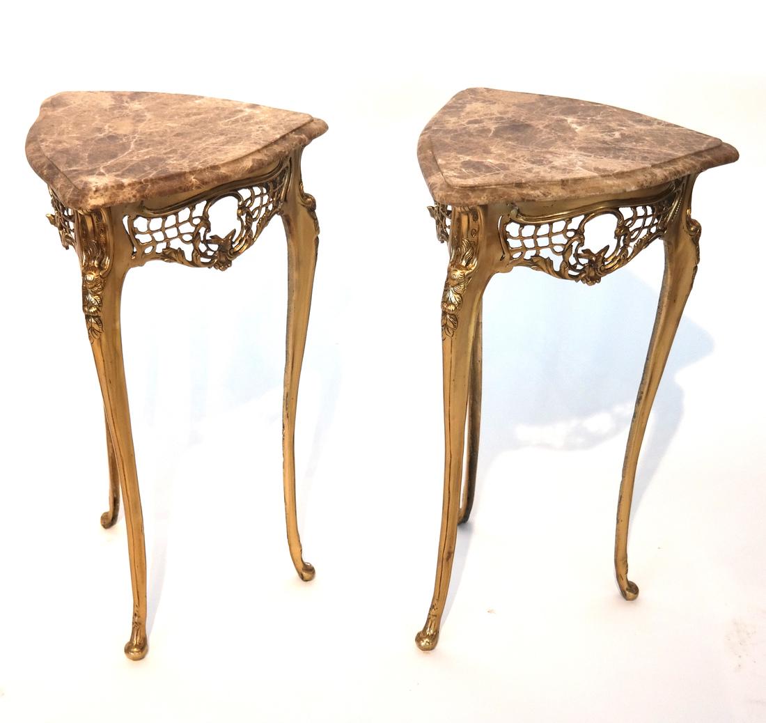 Pair of French Art Deco-Style Tables (1 of 4)