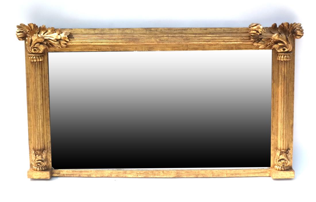 Ornate Antique Gilt Wood Mirror (1 of 6)