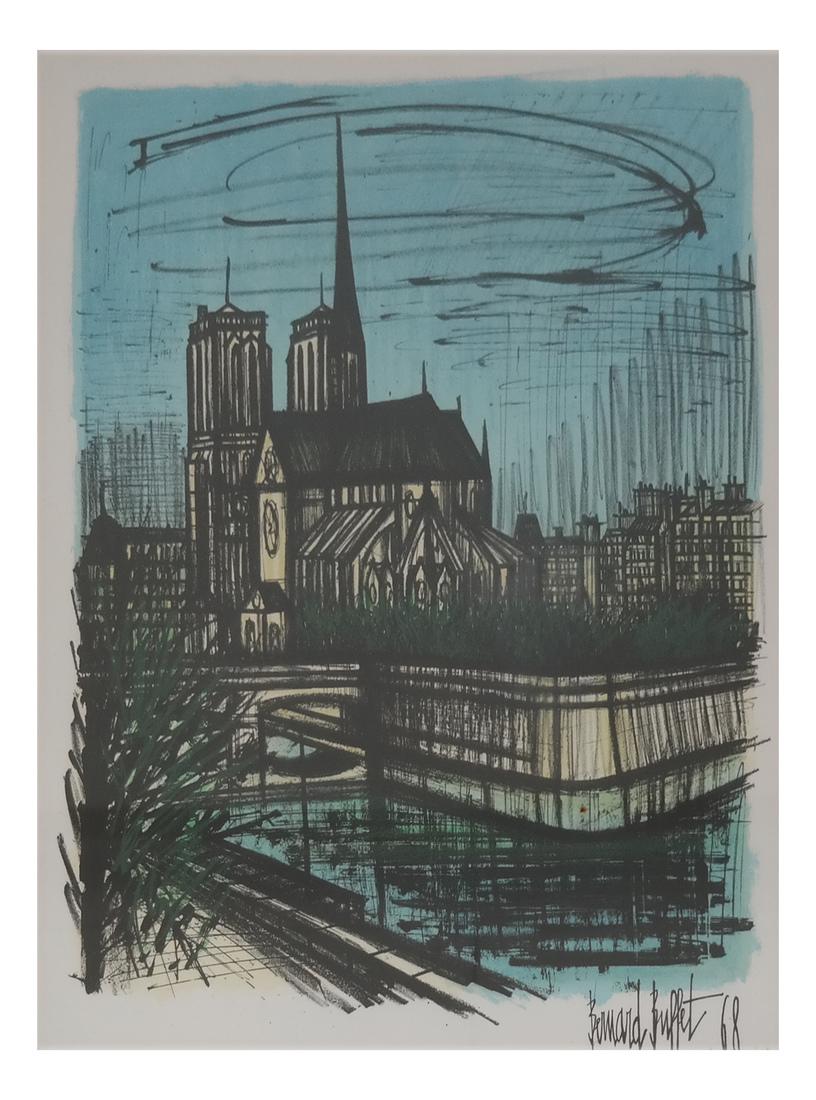 Bernard Buffet, Notre Dame - Lithograph (1 of 5)