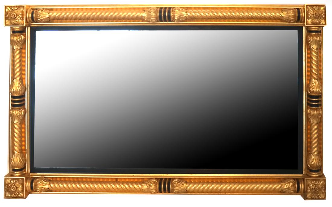 Neoclassical Carved Gilt Wood Mirror (1 of 5)
